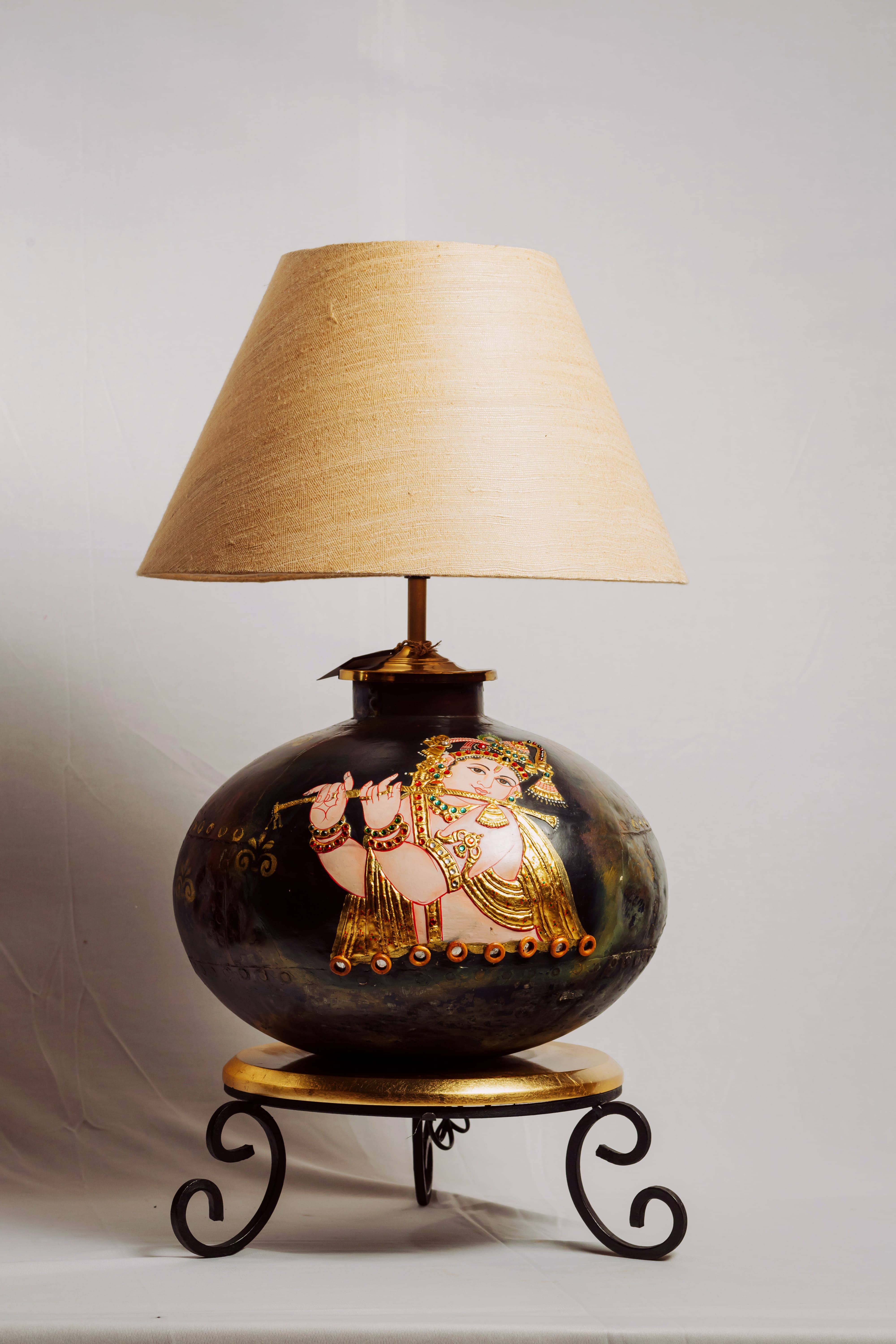 Krishna Playing  Flute